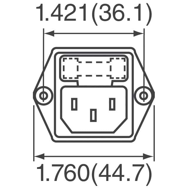 6EGG8-1 TE Connectivity Corcom Filters  Power Entry Modules (PEM)